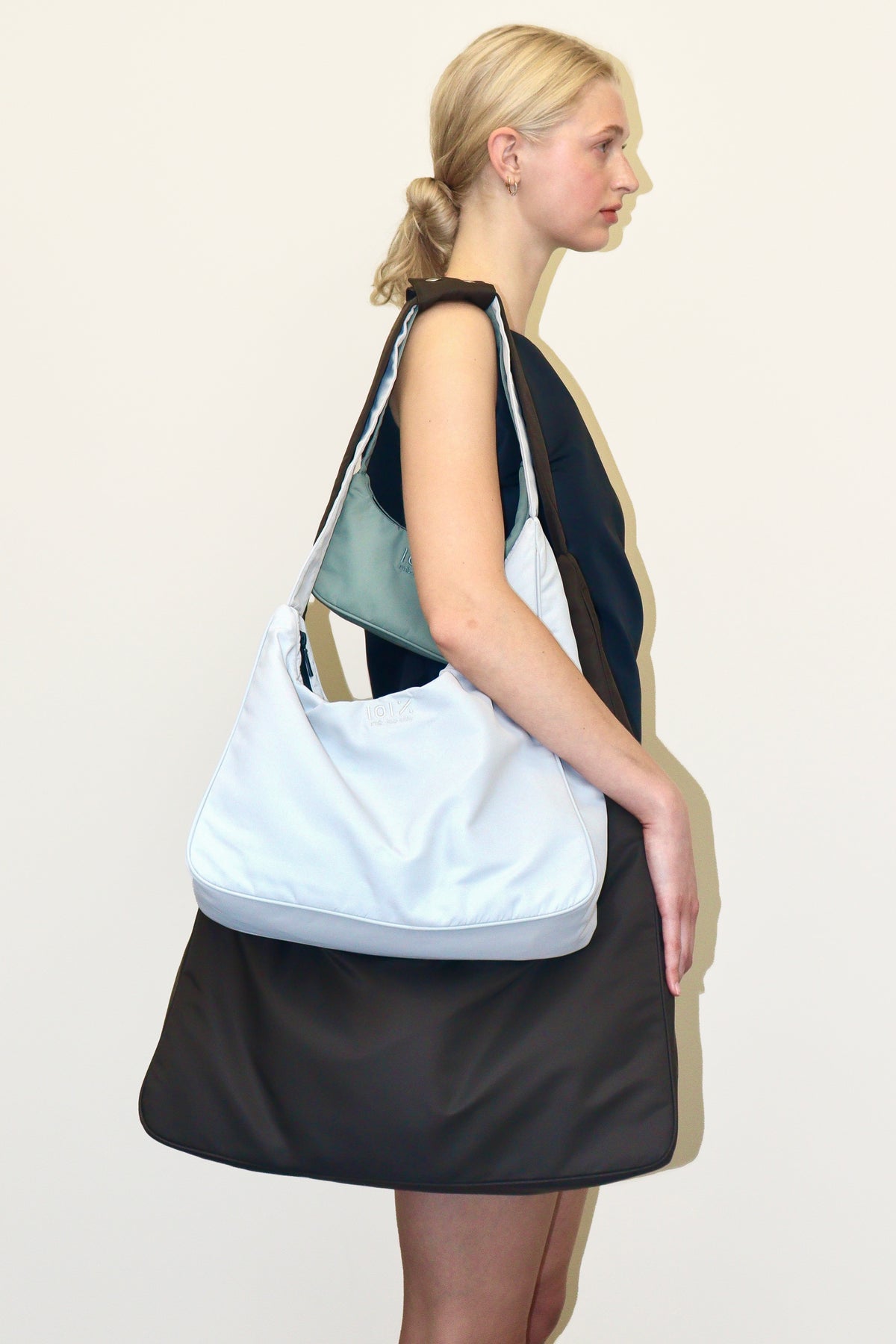 Pale Green Mini Crescent Bag