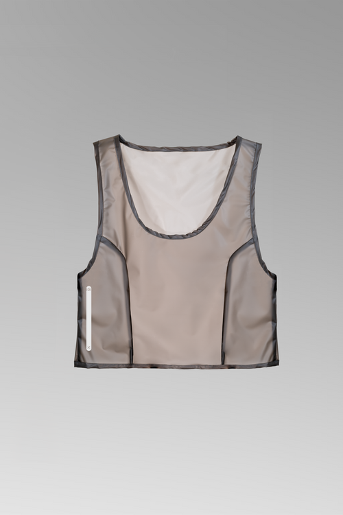 Transparent Black Top