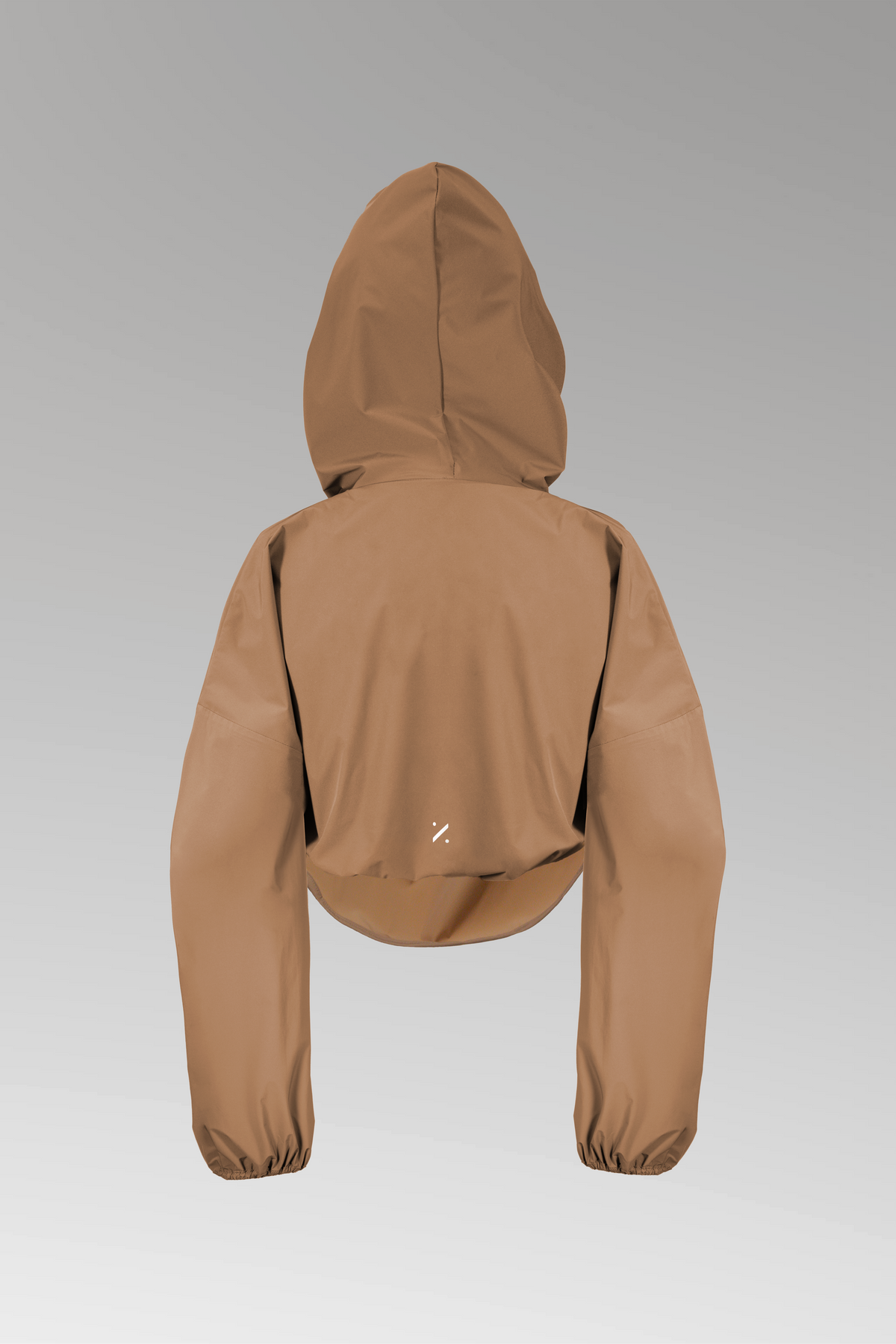 Caramel Draped Windbreaker