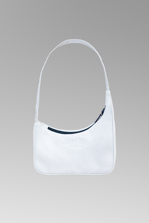 Sky Grey Mini Crescent Bag