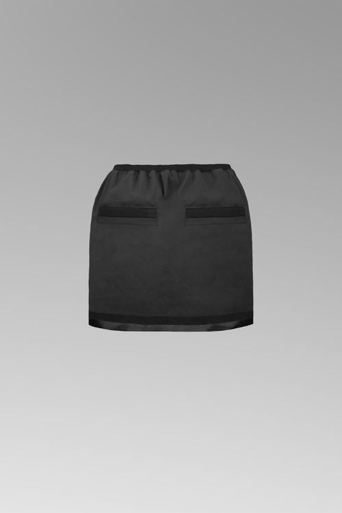 Front pocket mini skirt