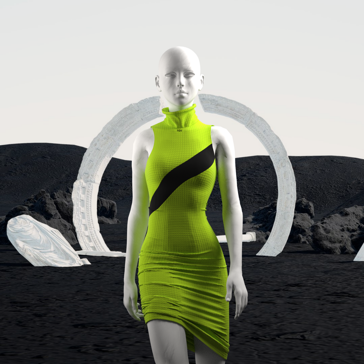 Tesla Power Dress - 101% | 101% clothing | 101% fashion | Fashion 101%