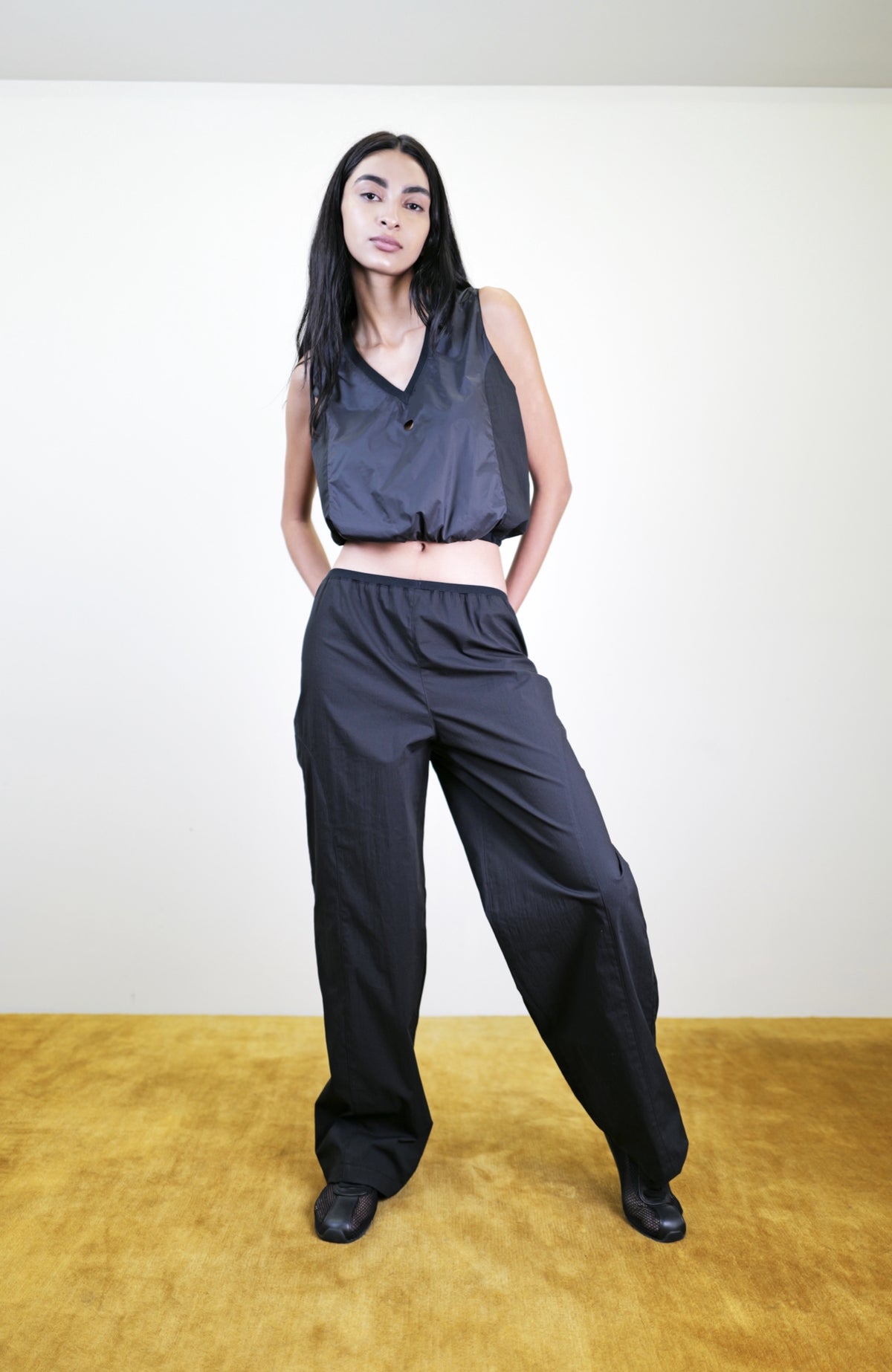 Racer-cut Trouser