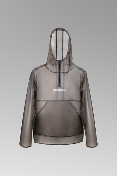 Transparent Black Hoodie