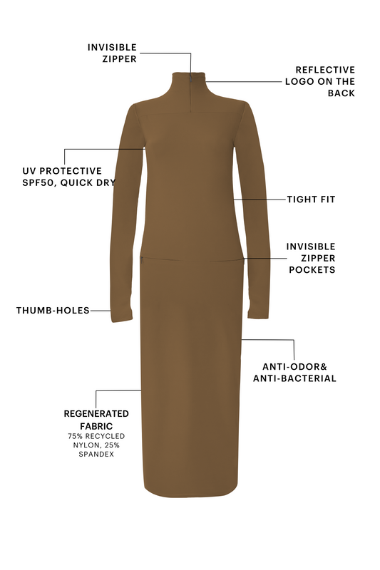 Dark Brown Sport Dress