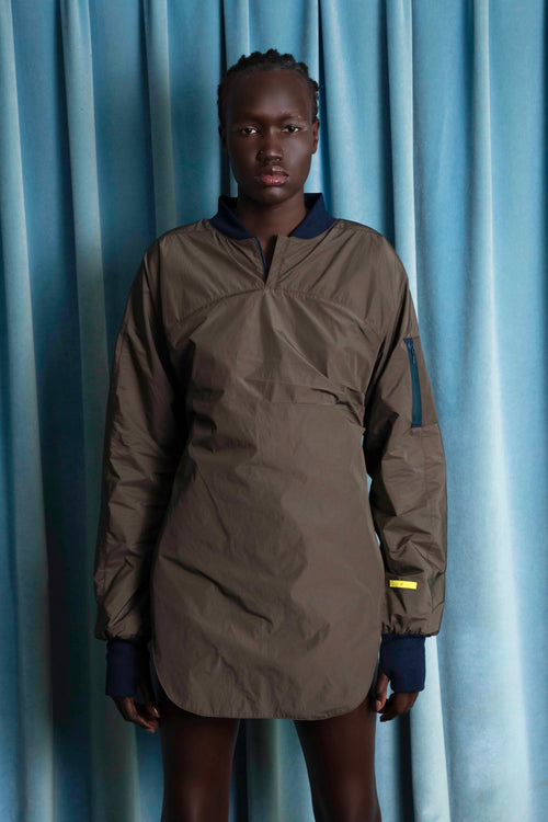 2-Way Zipper Crop Vest – 101p100, 101%, 101% clothing