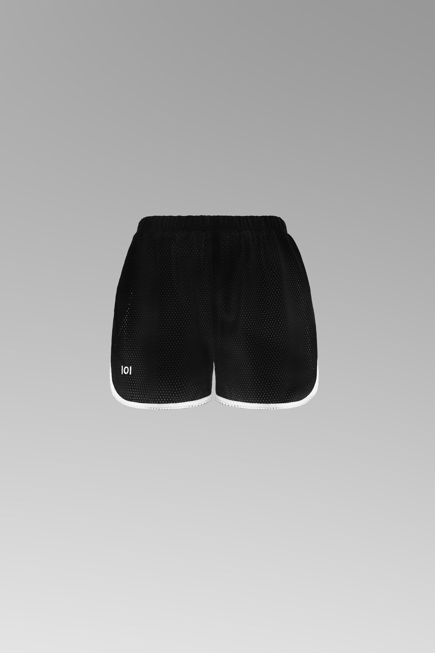 Black Mesh Short