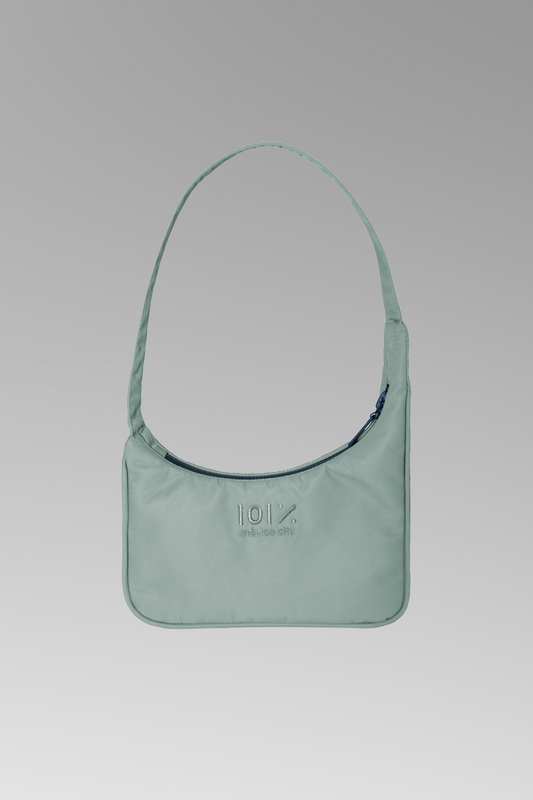 Pale Green Mini Crescent Bag