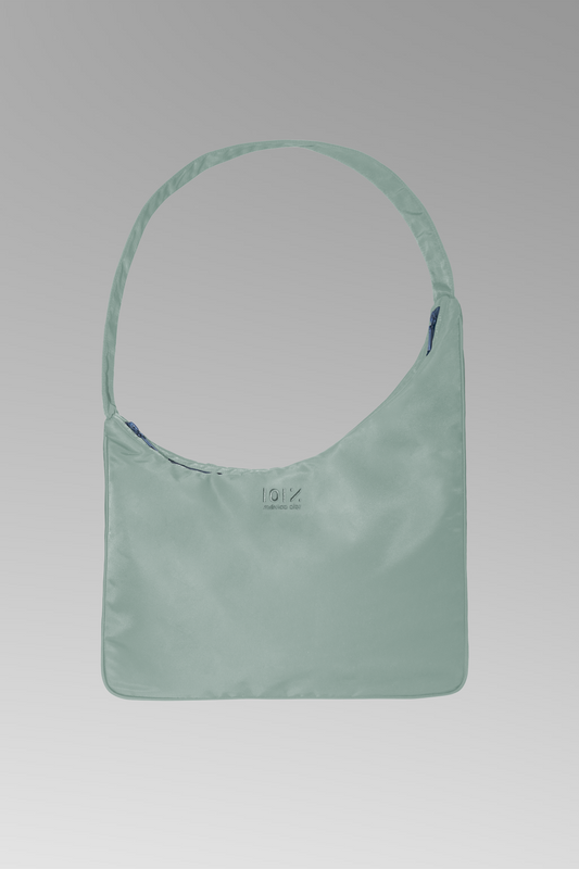 Pale Green Midi Crescent Bag